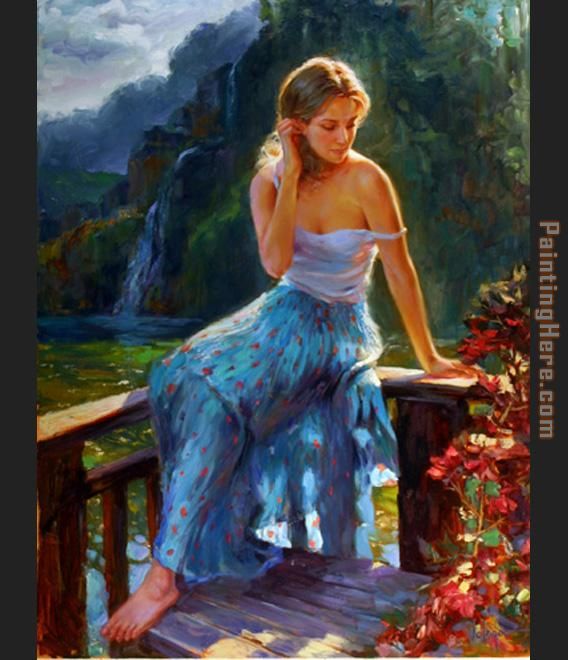 Tropical Afternoon painting - Vladimir Volegov Tropical Afternoon art painting